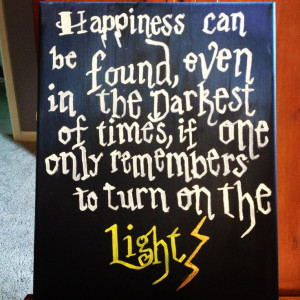 Harry potter quote canvas made by Marie Brancato