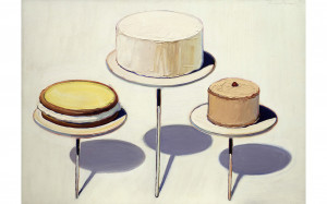 Wayne Thiebaud Cakes