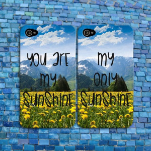 ... my Sunshine Cute Summer Flower Best Friends Quote Case iPhone Cover