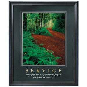 Service Motivational Poster (733083)