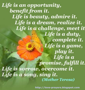 Quotes by MotherTeresa: