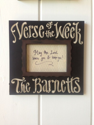 Verse Of The Week Couple Frame Chocolate and Black by kijsa, $34.00 ...