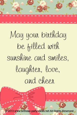 Birthday wishes quotes, awesome, sayings, smiles
