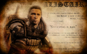 Some of Alistairs funniest quotes from Dragon Age Origins. ~Alistair ...
