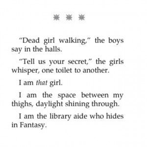 By Laurie Halse Anderson Quotes Wintergirls by laurie halse anderson ...