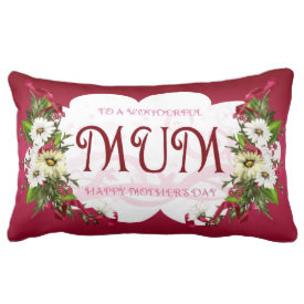 World’s Best Mom Throw Pillow Mother’s Day Gift Pillow