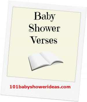 Verses for baby shower invitations and favors are short catchy phrases ...