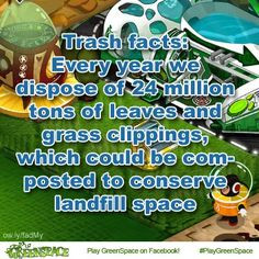 ... space. #landfill #waste #wastemanagement #recycling #trashfacts More