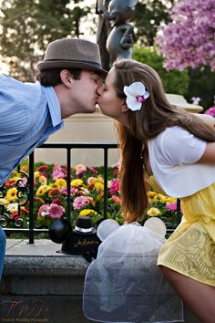 Disney World Engagement Photo LOVE IT!!! More