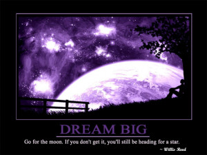 Download Dream Big motivational wallpaper: