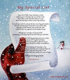 Christmas Poems Got Card...