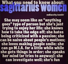 about people's motives. Sagittarius Women Quotes, Scorpio Sagittarius ...