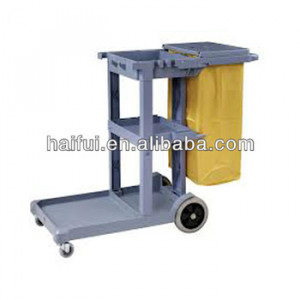 Hotel housekeeping maid cart trolley and hotel trolley