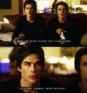 The Vampire Diaries Damon Quotes Funny Funny Vampire Diaries Damon