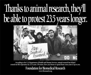 ... for information on the need for and benefits of animal research