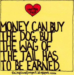 Money can't buy love