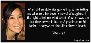 Lisa Ling Quote