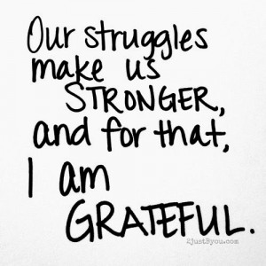 Strength & Gratitude {Words for my Wednesday} on a Friday