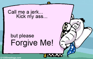 cute ecard to say sorry.