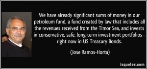 More Jose Ramos-Horta Quotes