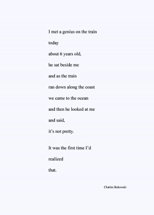 If I can't be beautiful, I want to be invisible.