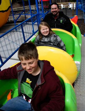 Cosmic Coaster Roller Coaster at Worlds of Fun, Kansas City, Missouri ...