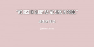 quote Andrew Young we rise in glory as we sink 37058 png