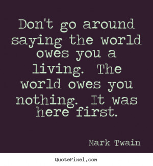 mark twain success quote art design your own quote picture here