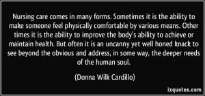 to make someone feel physically comfortable by various means. Other ...