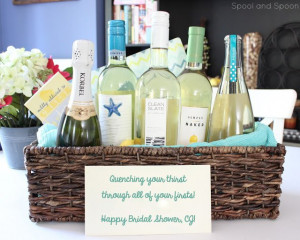 Quenching Your Thirst through All of Your Firsts” Wine Gift Basket ...