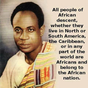 Osagyefo Dr Kwame Nkrumah, the first President of the republic of ...