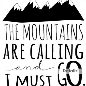50% Sale - Mountain Clip Art - Word Art & Inspirational Quotes ...