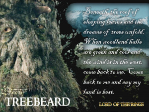 Lord of the Rings Treebeard