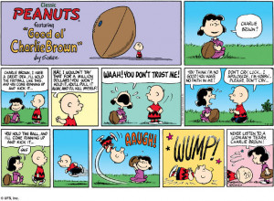 Classic Peanuts featuring Good ol' Charlie Brown - Never listen to a ...
