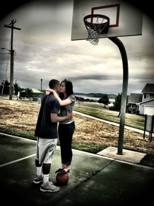 ... couples #cute couples with swag #cute couples with basketball #kissing