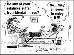Funny mental illness cartoon