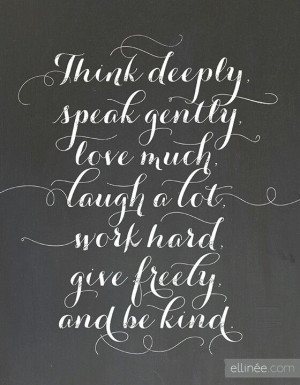 Kindness, gentleness and laughter shall always be in style.