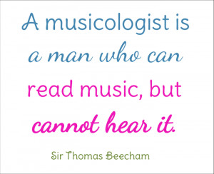 musicologist quote
