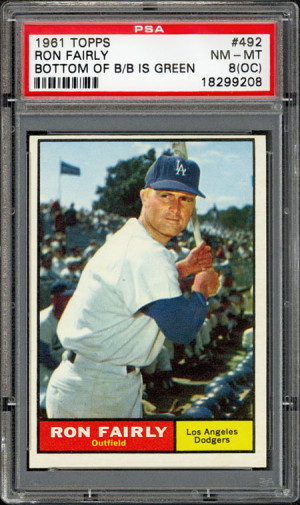 Ron Fairly Baseball Card