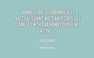 Drama Acting Quotes