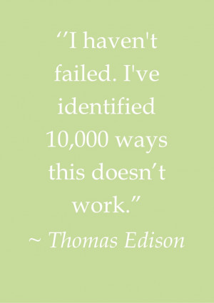 quote from Thomas Edison