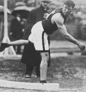 Jim Thorpe at the Olympics of 1912.