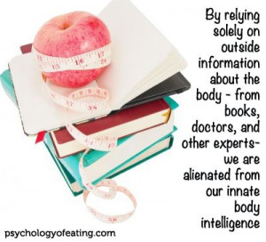 ... , & experts we are alienated from our innate #body intelligence