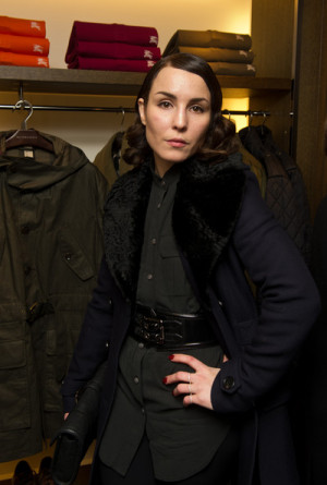 Noomi Rapace attends the Burberry Store Launch on January 31, 2012 in ...