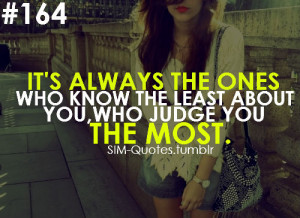 Quotes About Judging Others