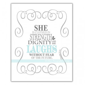 Proverbs 31 Woman. She is clothed with by CustomScriptures on Etsy, $8 ...