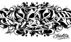 Black And White Graffiti Wallpapers (5)