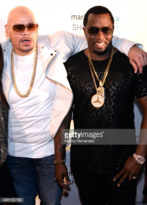 News Photo Fat Joe And P Diddy Attends Team
