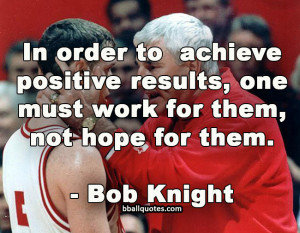 ... Bobby Knight Quotes. Click on a quote to open an image with the quote
