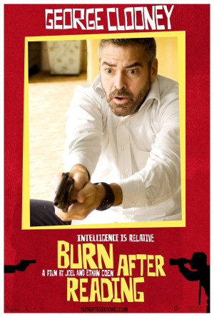 The Coen Brothers Burn After Reading Poster